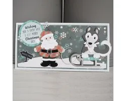 Marianne Design Collectables - snij- embosstencil - Eline's Slee en sneeuw