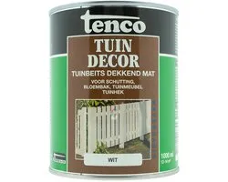 Tenco Garden Decor Wit Mat 1 litre