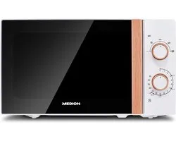 Medion MD 10596 - Micro-ondes - Design aspect bois - Wit