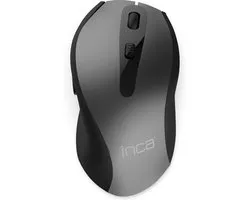 BasicTeQ: Inca IWM-505 muis Rechtshandig RF Draadloos Optisch 1600 DPI High performance laser technology