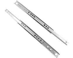 Dailygoody - Powertool 17mm Metaal Ball Bearing Drawer Slides - 246mm