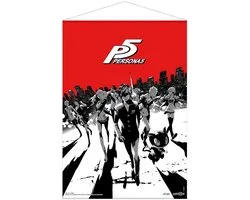 Persona 5: Group Fabric Wall Scroll