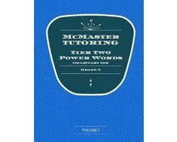 McMaster Tier 2 Power Words for 9th Grade Volume 1