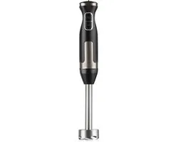 Black & Decker BXHBA1500E blender Mélangeur par immersion 1500 W Noir, Acier inoxydable