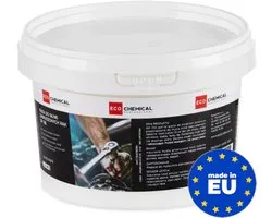 ECO CHEMICAL Savon de Garage avec Grain - Pâte de Nettoyage des Mains Professionnelle - 500ml - Dissolvant d'Huile - Doux pour la Peau - MADE IN EU