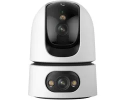 Imou Ranger Dual Pro 6MP - Caméra IP Intérieure – Caméra de Sécurité Double Objectif avec Pan & Tilt, Vision à 360°, Détection IA Personnes & Animaux, Suivi Intelligent, Vision Nocturne Couleur, Audio Bidirectionnel, Wi-Fi Double Bande (2,4 & 5 GHz)