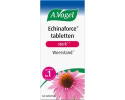 A.Vogel Echinaforce sterk tabletten - Ondersteunt de weerstand - 60 st