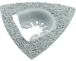 SMART Blades Multitool Triangular Râpe Tungstène - Coulis / Mortier / Peinture - 80mm
