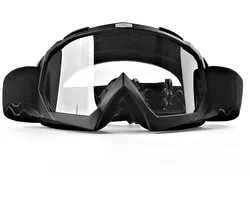 Ynkkvre - Lunettes de motocross - ATV, moto tout-terrain, course hors-piste - Protection UV - Coupe-vent et anti-poussière - Lunettes OTG de motocross pour le Vélo, la course hors-piste, le ski et l'escalade