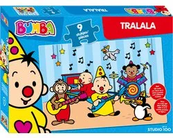 Studio 100 Bumba - Puzzel - 9 st - Tralala - Muzikaal avontuur - FSC MIX