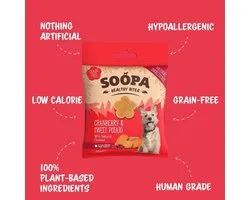 Soopa Healthy Bites Cranberry & Sweet Potato
