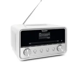 TechniSat DIGITRADIO 586 internetradio met DAB+ - Wit/Zilver