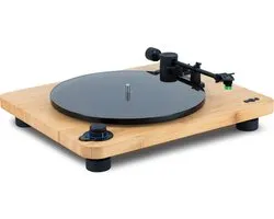 House of Marley Stir It Up Lux Bluetooth Platenspeler - Ingebouwde Voorversterker - Vinyl - Auto-stop - Audio Technica - FSC goedgekeurd Bamboe Hout - Anti Skating - Gemaakt van Duurzame Materialen