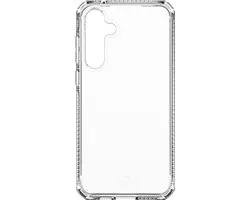 ITSKINS - Coque de téléphone adaptée au Samsung Galaxy A55 Case Flexible TPU Back Cover - Transparent