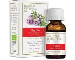 Fiore d'Oriente Huile Essentielle de Thym Bio - 10ml - Aromathérapie