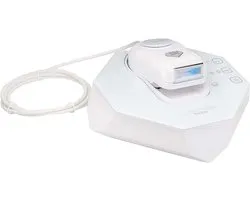 Iluminage Touch IPL - ALS BESTE GETEST - FDA goedgekeurd met 2 reserve IPL Elōs Quartz lampen- Permanent Hair Reduction System ( Gepatenteerde Dual Wave Technologie, IPL en Radiofrequentie)