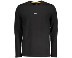 Long Sleeve Crew Neck TShirt 50492116 - Black T-Shirts