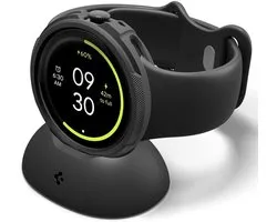 Spigen Liquid Air + Stand, Noir mat - Google Pixel Watch 4 41Mm