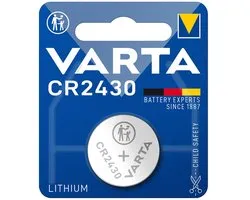 Varta CR2430 lithium battery 3 V 280 mAh 1-blister