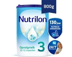 Nutrilon 3 Opvolgmelk - Flesvoeding Vanaf 10 Maanden - 800g