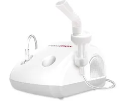Rossmax NE100 Vernevelaar - Inhalator - Nebulizer - Aerosoltoestel voor Kinderen en Volwassenen - Inhalatieapparaat voor verkoudheid, Astma, Bronchitis, COPD en andere luchtwegaandoeningen - 2in1 Cup - Eenvoudig Schoon te Maken