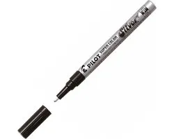 Pilot Super Color - Zilveren Marker Pen – Fine Tip