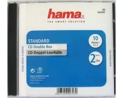 Hama Cd-Box Dubbel 10Stuks
