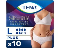 TENA Silhouette Plus L 2x10 lage taille wit