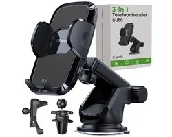iSetchi car phone mount, 3-in-1, strong suction