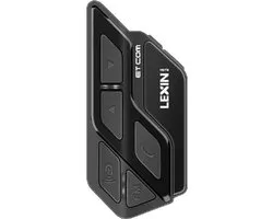 Lexin - ET COM - Motorfiets Intercom - Motorhelm - Bluetooth 5.0 - Headsets - Handsfree - Communicator - Interphone - 2 stuks - 1000M