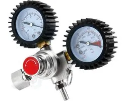 CO2 Regulator Dual Gauge voor Keg Draft Beer Homebrew Brewing Wine Making met CGA-320 Adapter