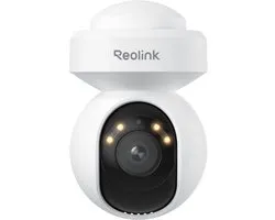 Reolink E1 Outdoor SE PoE 4K PoE Caméra de sécurité extérieure avec 355° Pan & 50° Tilt, Vision nocturne en couleur pour la surveillance à domicile, Suivi automatique, Détection intelligente, Communication bidirectionnelle, Enregistrement 24/7