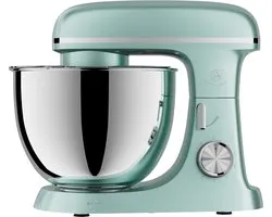 Keukenmachine 2000W – 8.5L RVS Mengkom – Planetair Mengsysteem – 6 Snelheden – Mintgroen – Royal Swiss®