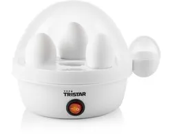 Tristar EK-3074 - Eierkokers Elektrisch - 350W - Voor 7 eieren incl. maatbeker en eierprikker - Wit