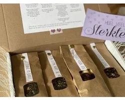 TeaFreaks - Thee - Beterschap - Sterkte - Losse thee en chocolade - Cadeau in de brievenbus