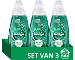 Robijn Quickwash Spring Blossom wasmiddel, 3x