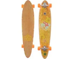 Compleet Longboard - Bamboe Deck - Soepel Rijden - 7-Laags Constructie - 40 inch - Groen