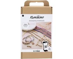 Creativ Company Starter DIY Set Kumihimo Friendship bracelet 1 pack