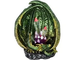 Nemesis Now Statue/figurine Quartz Guard Vert avec lumière LED