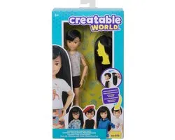 Creatable World Character Starter Kit 2 Black Straight - Genderneutrale Pop