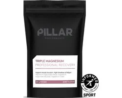 PILLAR Performance Triple Magnésium Récupération Professionnelle 200 g Berry