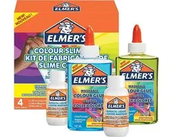 Kinderlijm elmer's slijmkit transparante kleuren