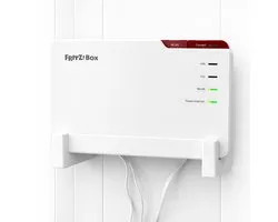 Fritz!Box 5690 Pro Support Mural – Router Wall Mount – Support Mural Modem – Wifi Router Houder – Design Compact & Stable – Wit