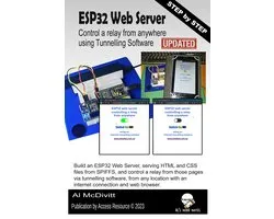 ESP32 Web Server control a relay from anywhere using Tunnelling Software