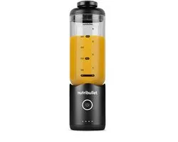 nutribullet FLEX - Mélangeur portable - Blender à emporter - Mixeur rechargeable - Gobelet 590 ml avec poignée - Noir