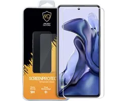 MobyDefend Screenprotector - Geschikt voor Xiaomi 11T / Xiaomi 11T Pro - Case-Friendly Screensaver - Gehard Glas
