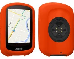 kwmobile fietscomputer gps hoes geschikt voor Garmin Edge 840 / Edge 540 hoesje - Beschermhoes voor fietsnavigatie - Siliconen cover