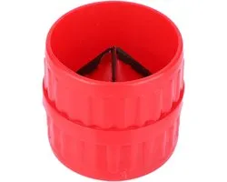 Inner Outer Reamer Pipe and Tube Deburring Reamer Tubing Chamfer Tool for PVC PPR Copper Brass Aluminum Tubes Red - ShopVlot