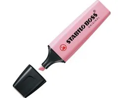STABILO BOSS ORIGINAL Pastel - Markeerstift - Poeder Roze - per stuk