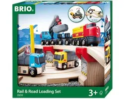BRIO Ciruit rail route transport de roches